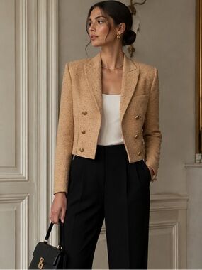House of Harlow 1960 tweed blazer